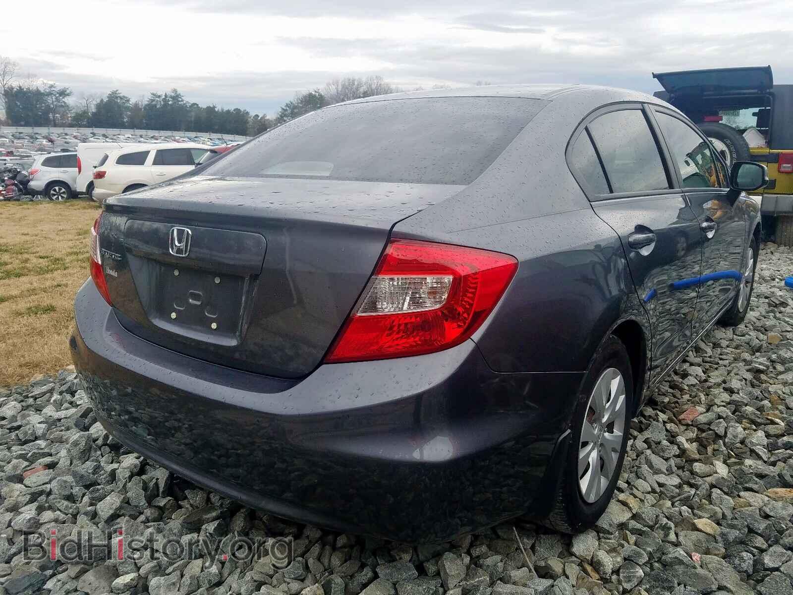 2012 HONDA CIVIC - VIN: 19XFB2F55CE065649 - Фото 4