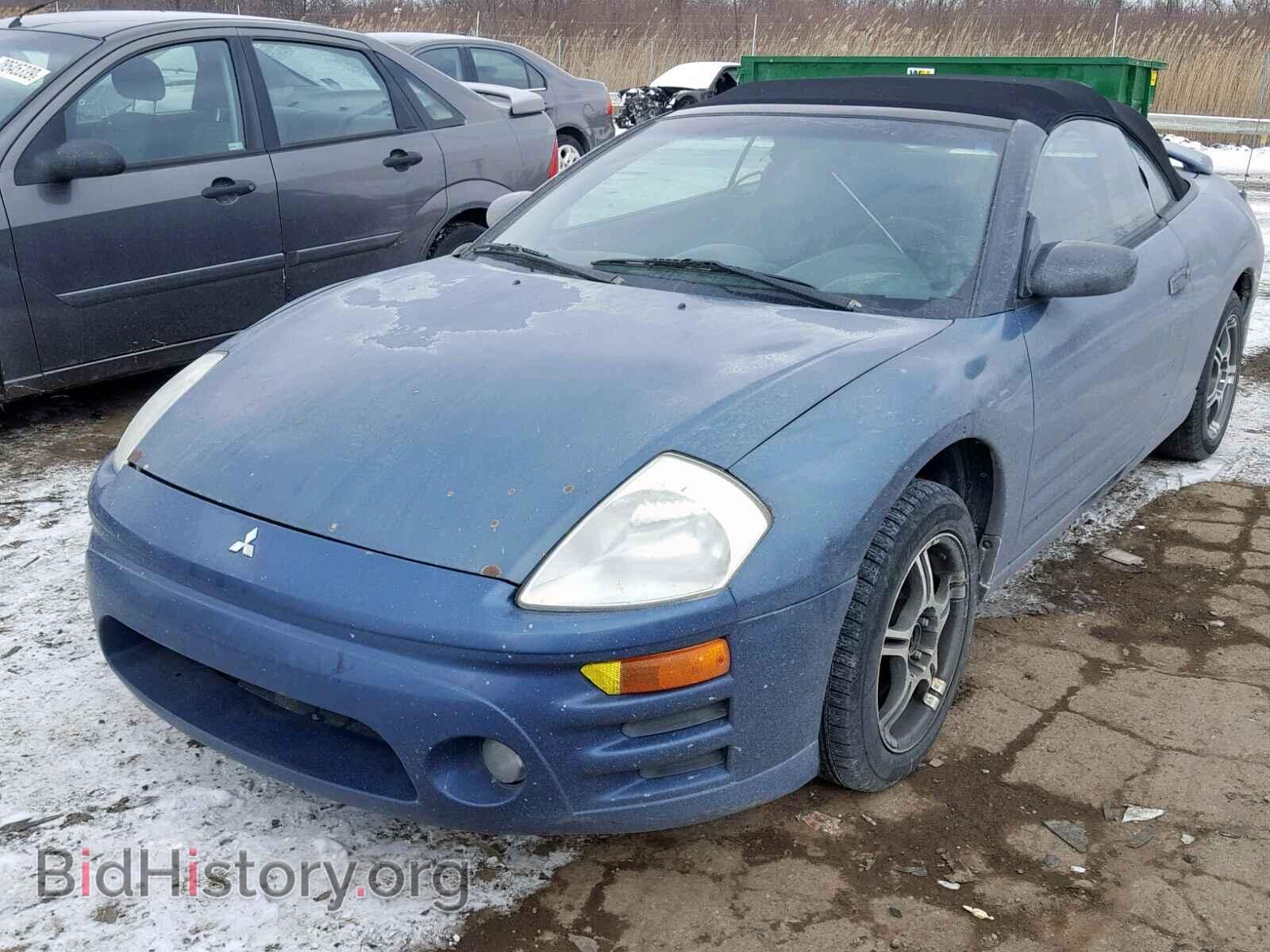 2003 MITSUBISHI ECLIPSE - VIN: 4A3AE45G73E063734 - Фото 2