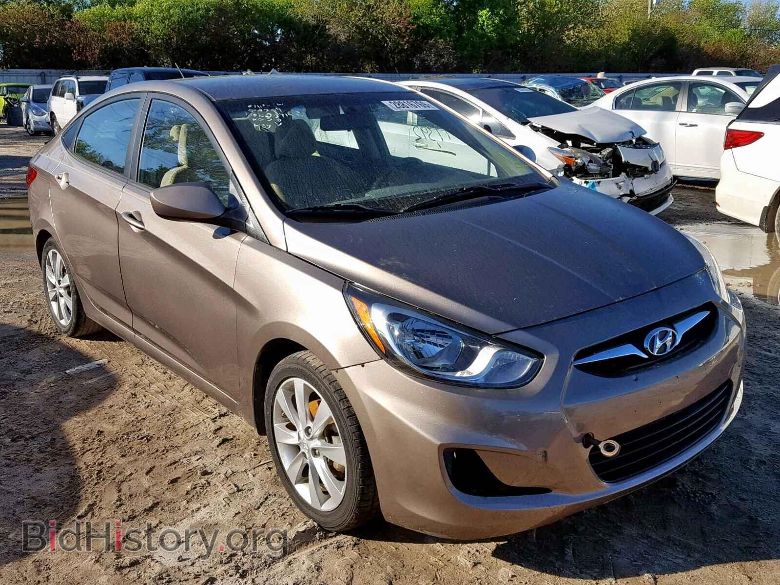 Фотография KMHCU4AE1CU136293 - HYUNDAI ACCENT 2012
