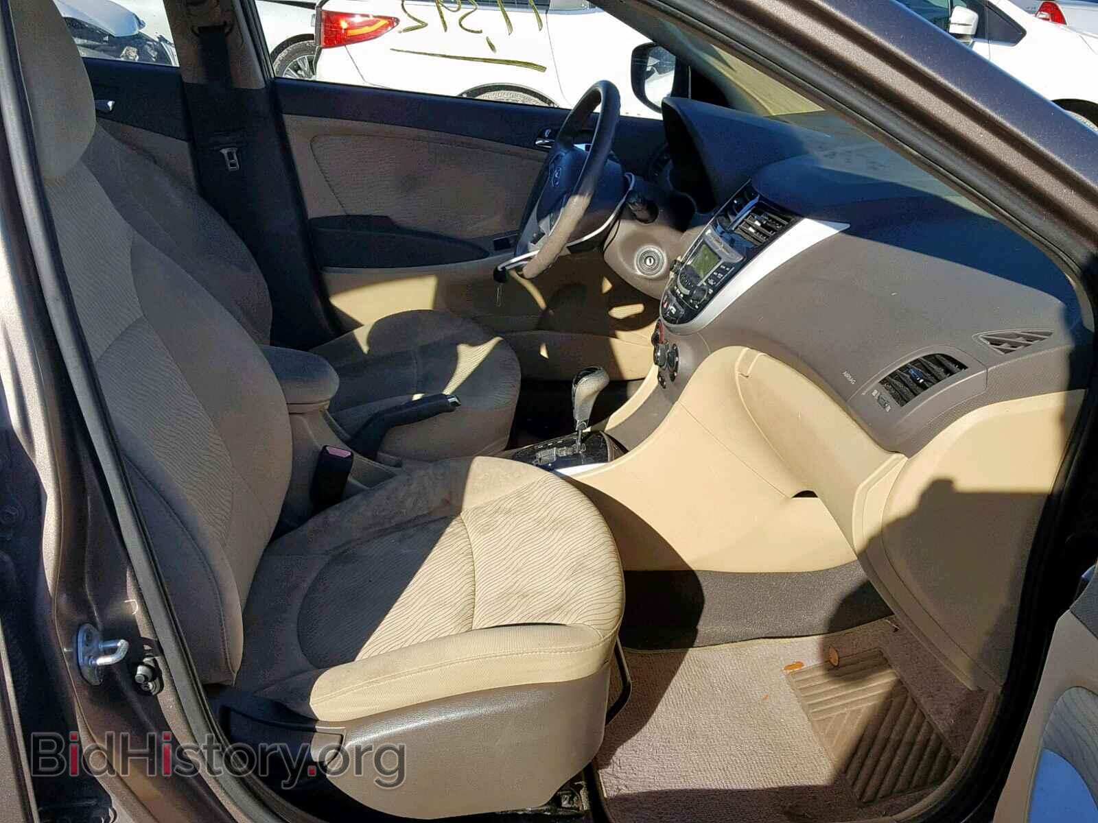 2012 HYUNDAI ACCENT - VIN: KMHCU4AE1CU136293 - Фото 5