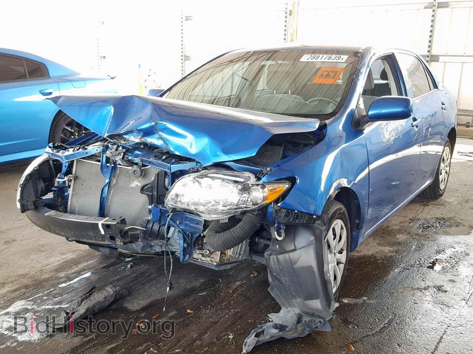 2010 TOYOTA COROLLA BA - VIN: 2T1BU4EE1AC392888 - Фото 2
