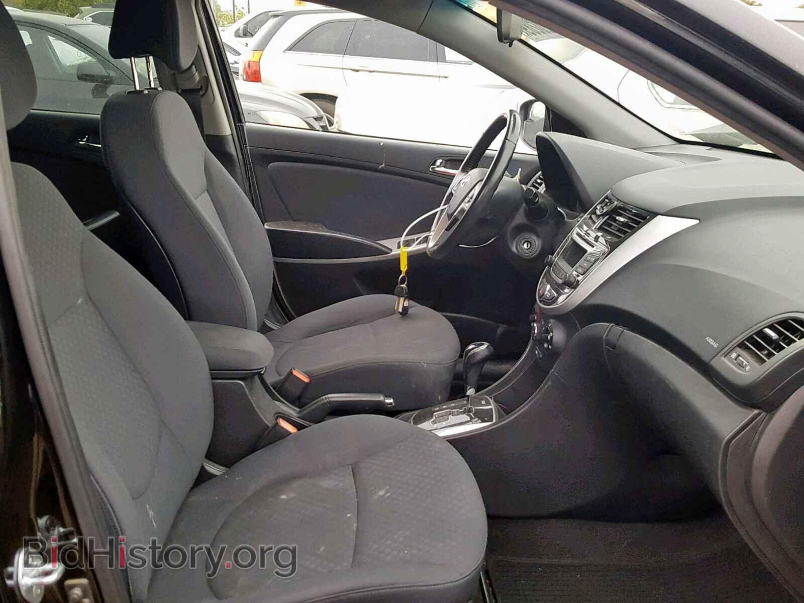 2014 HYUNDAI ACCENT - VIN: KMHCU5AE1EU184353 - Фото 5