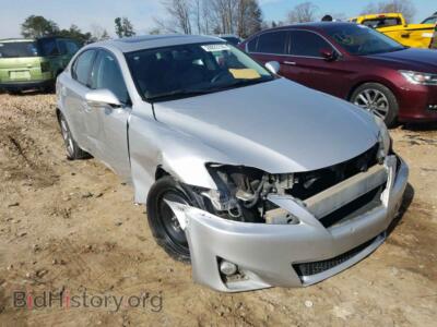 2012 Lexus IS IS 250, серебристый — VIN JTHBF5C2XC5174908, Copart