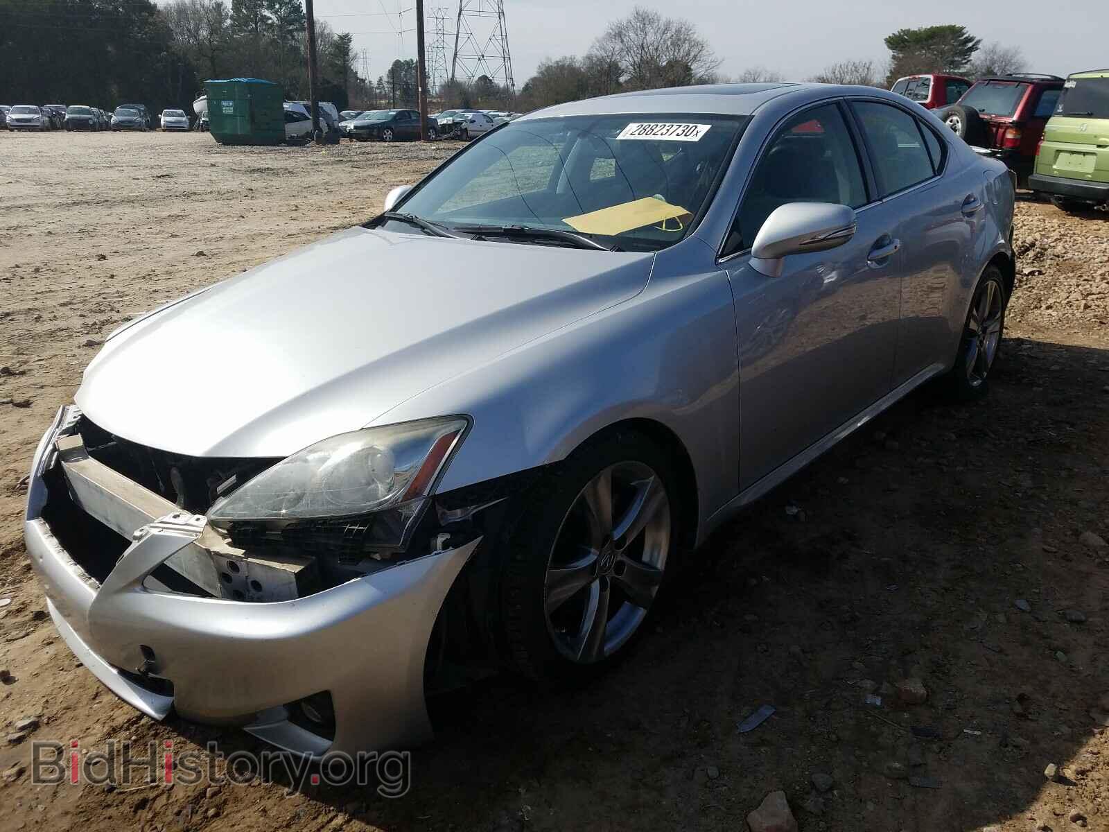 2012 LEXUS IS - VIN: JTHBF5C2XC5174908 - Фото 2