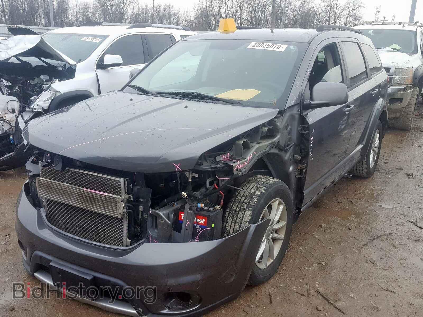 2013 DODGE JOURNEY SX - VIN: 3C4PDDBG7DT665734 - Фото 2