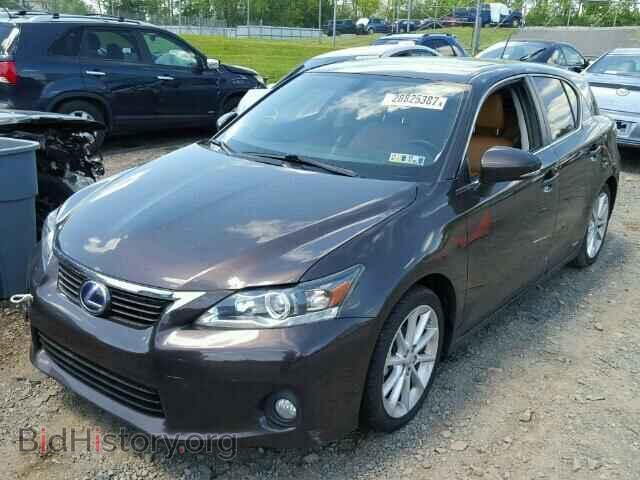 2011 LEXUS CT 200 - VIN: JTHKD5BH2B2041748 - Фото 2