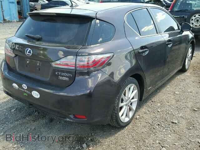 2011 LEXUS CT 200 - VIN: JTHKD5BH2B2041748 - Фото 4