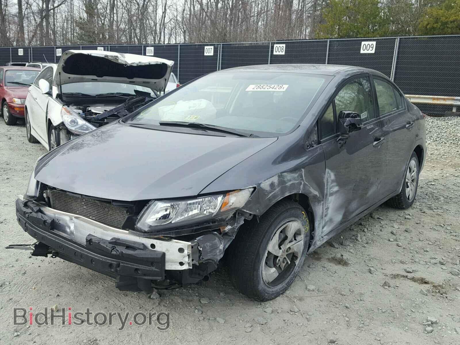 2013 HONDA CIVIC - VIN: 19XFB2F50DE205852 - Фото 2