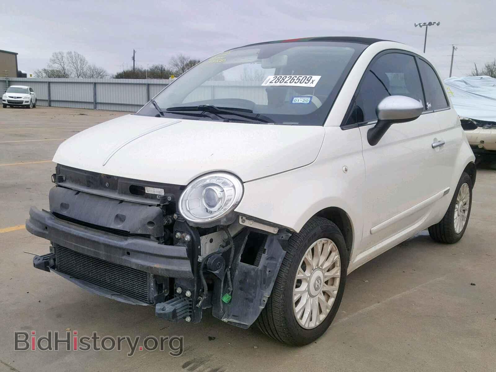 2012 FIAT 500 - VIN: 3C3CFFER6CT224780 - Фото 2