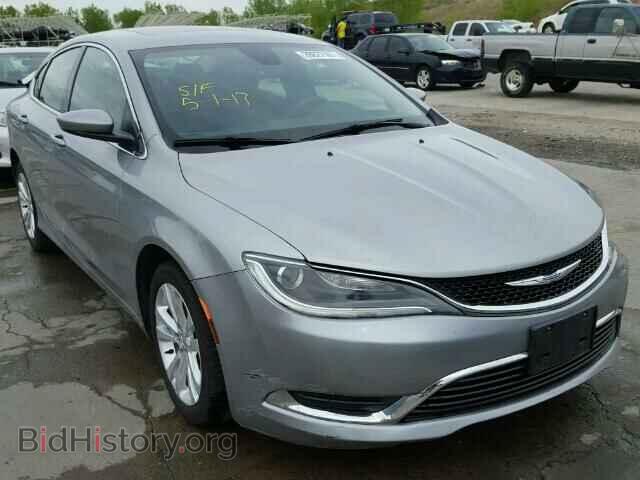 2015 Chrysler 200 200 Limite (VIN 1C3CCCAB2FN695118) — photo 1 of 10, Copart, damage: front end