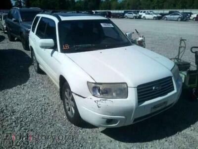 2006 Subaru FORESTER Forester 2, белый — VIN JF1SG65696H756351, Copart