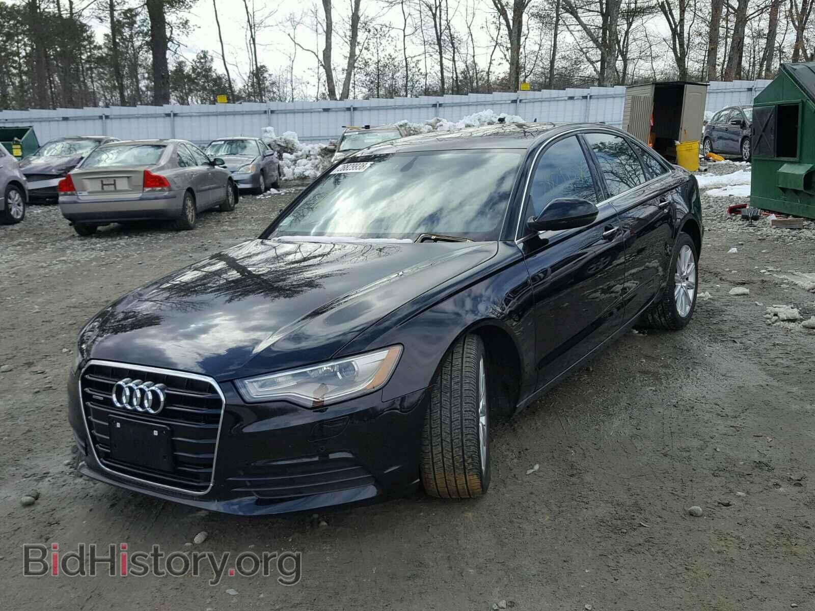 2013 AUDI A6 - VIN: WAUGFAFC1DN080404 - Photo 2