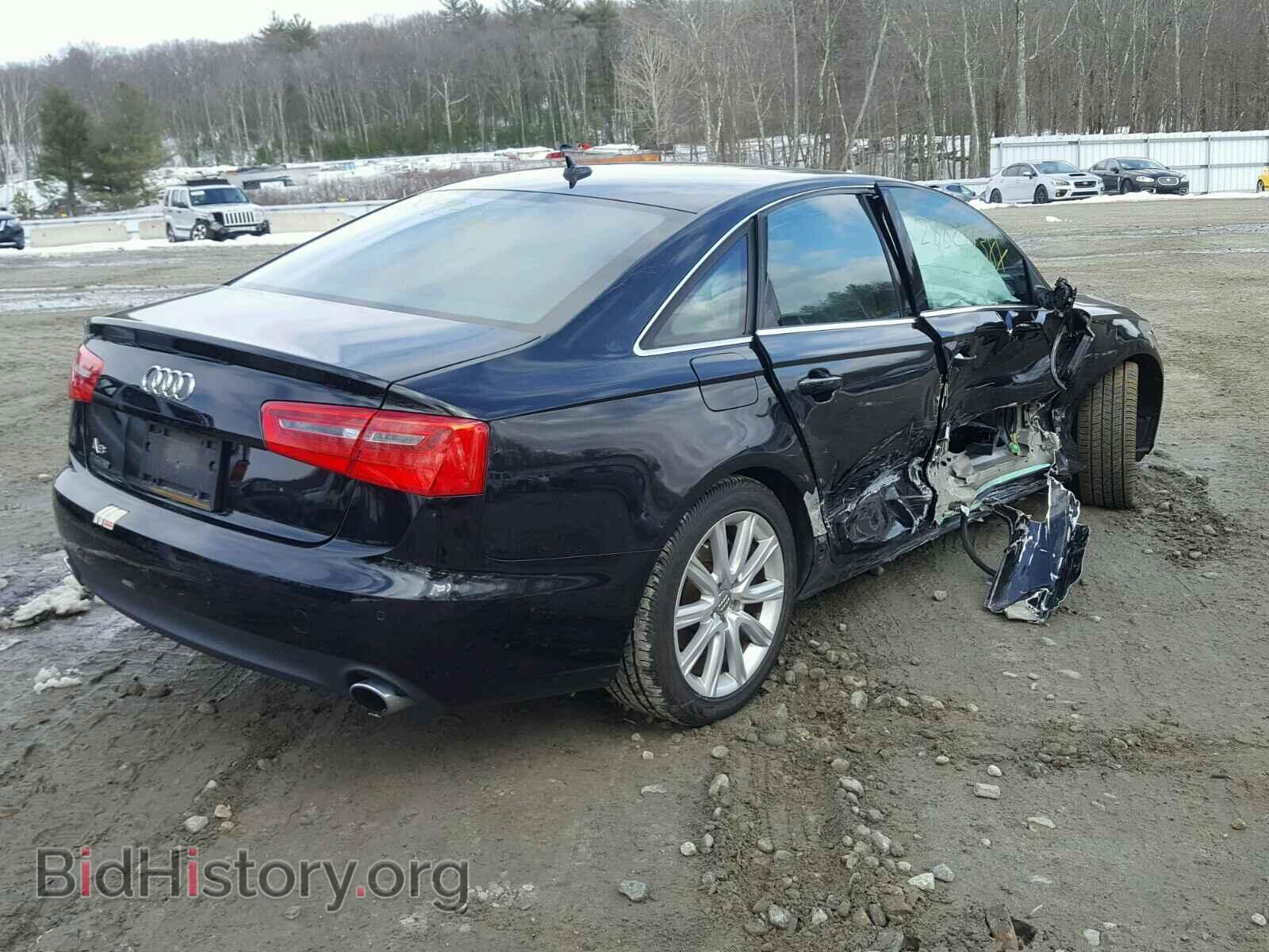 2013 AUDI A6 - VIN: WAUGFAFC1DN080404 - Photo 4