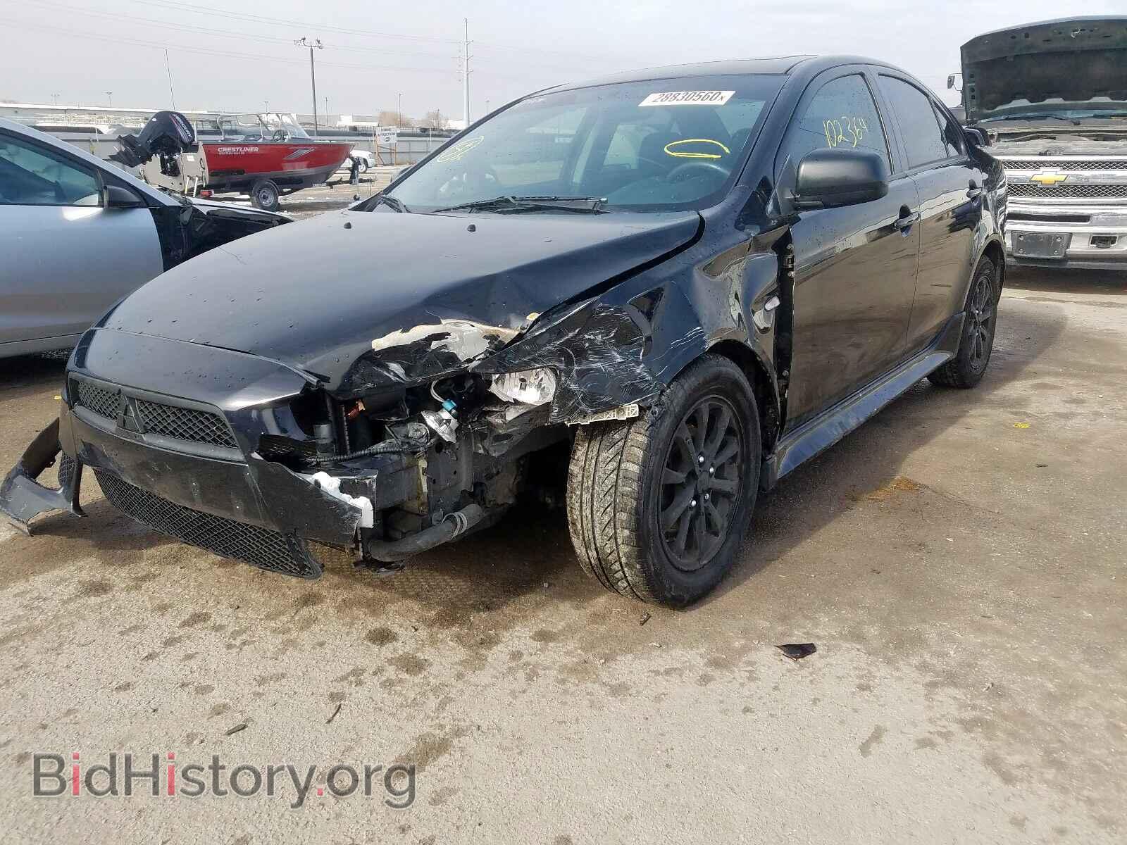 2011 MITSUBISHI LANCER - VIN: JA32U2FUXBU031852 - Фото 2