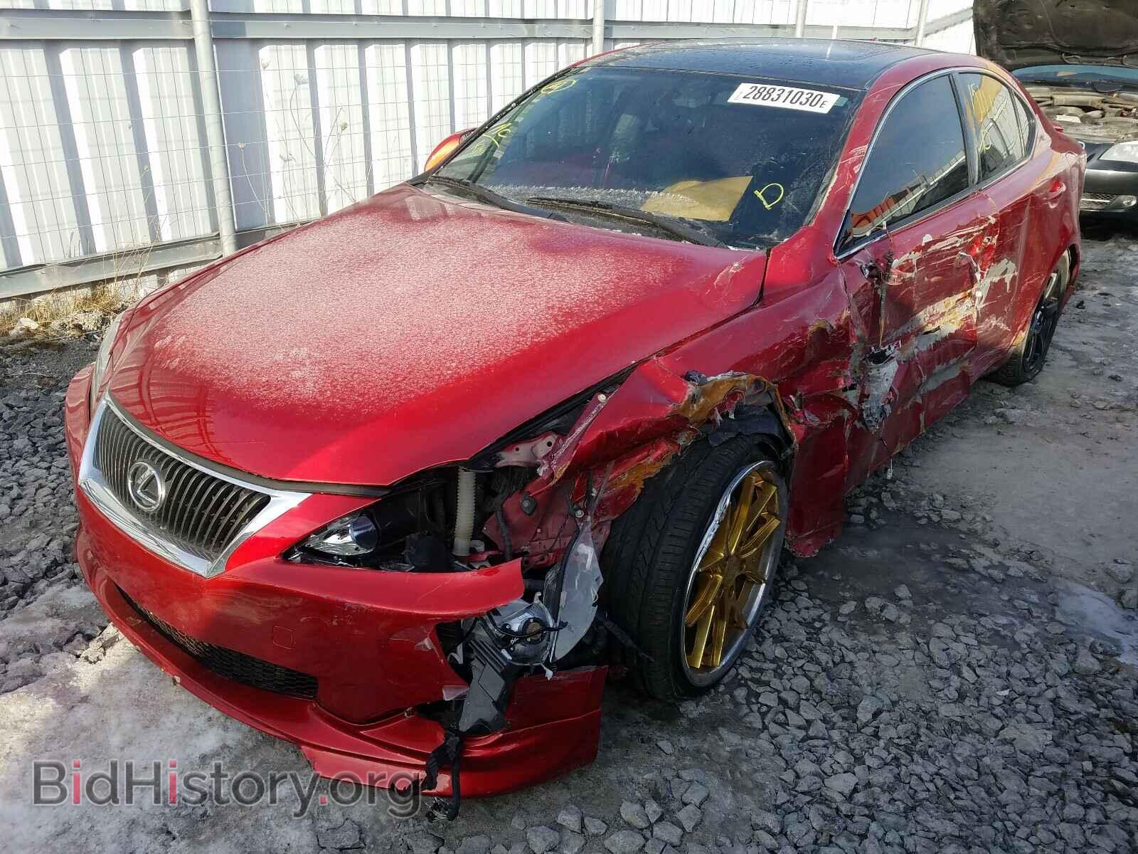 2010 LEXUS IS - VIN: JTHBF5C23A5122114 - Фото 2