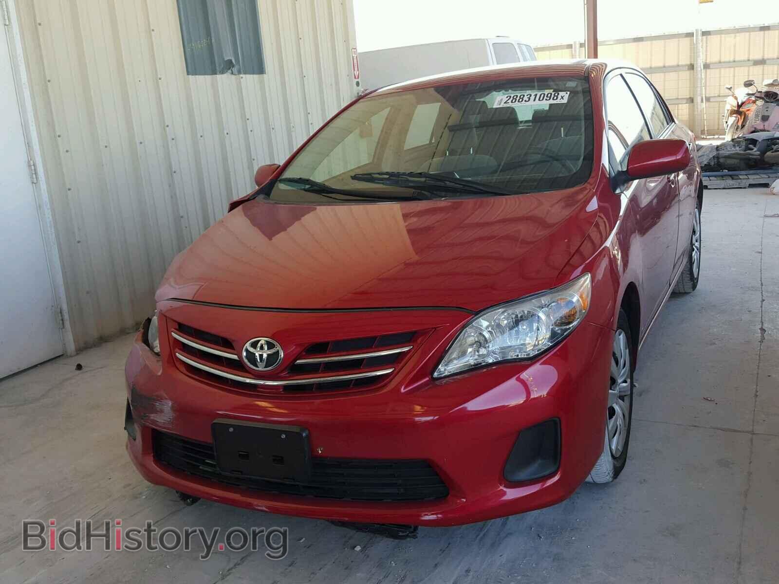2013 TOYOTA COROLLA BA - VIN: 2T1BU4EEXDC928483 - Фото 2