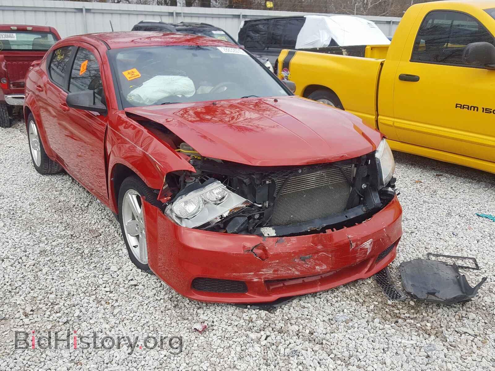 Photo 1C3CDZAB4DN553706 - DODGE AVENGER 2013