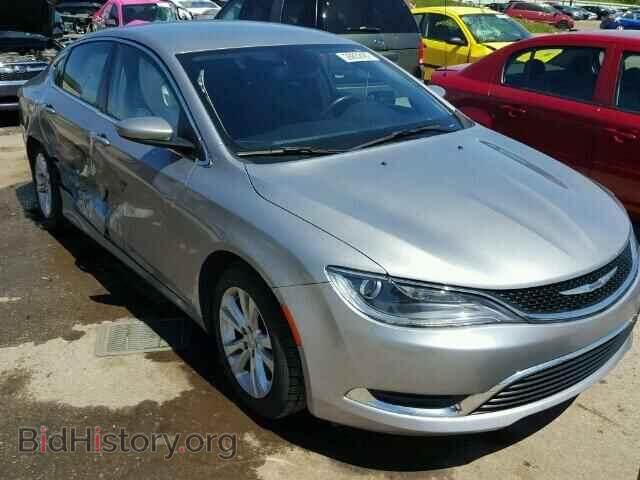 Фотография 1C3CCCAB1GN102611 - CHRYSLER 200 2016