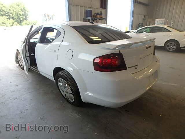 2012 DODGE AVENGER - VIN: 1C3CDZABXCN147119 - Фото 3