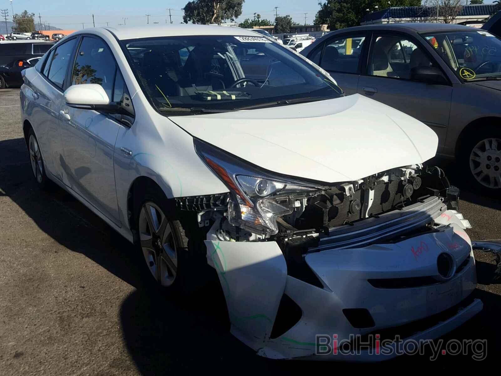 Photo JTDKARFU0G3012582 - TOYOTA PRIUS 2016