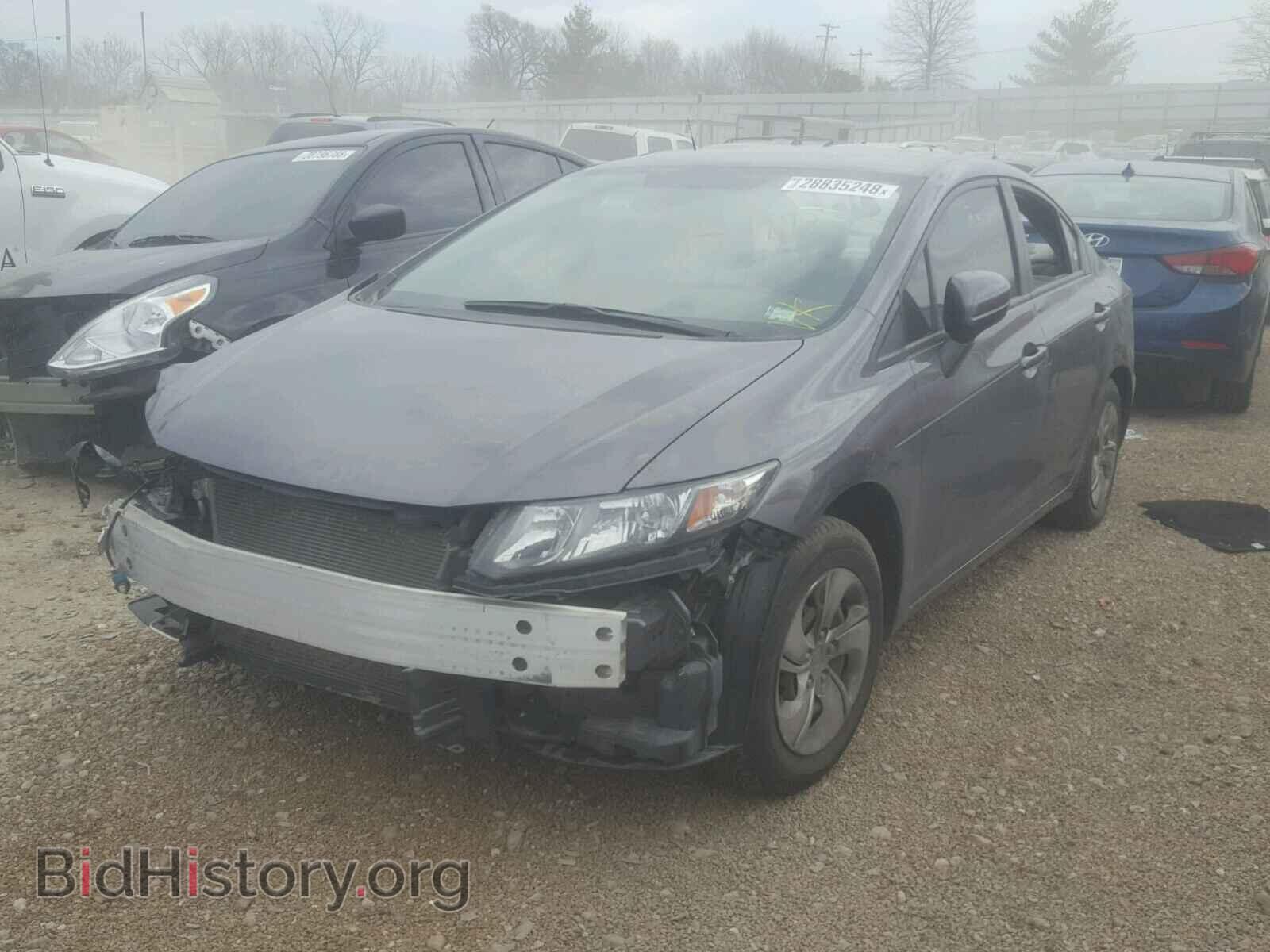 2014 HONDA CIVIC - VIN: 19XFB2F54EE011780 - Фото 2