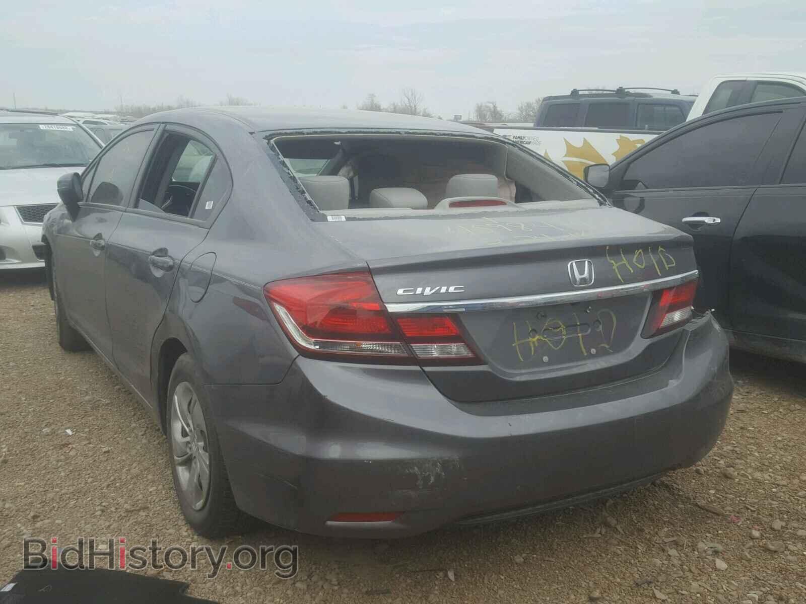 2014 HONDA CIVIC - VIN: 19XFB2F54EE011780 - Фото 3