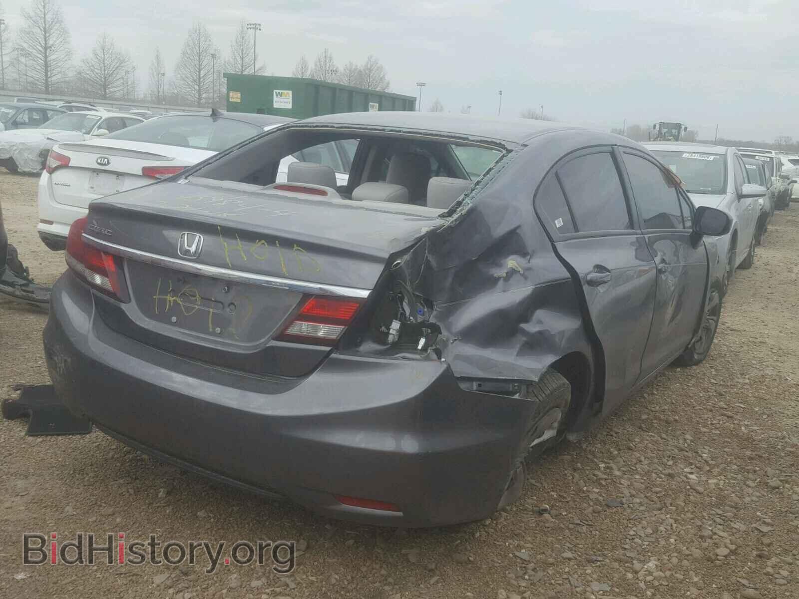 2014 HONDA CIVIC - VIN: 19XFB2F54EE011780 - Фото 4
