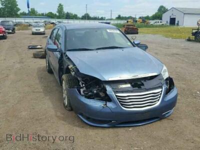2011 Chrysler 200 200 Tourin, синий — VIN 1C3BC1FB7BN625553, Copart