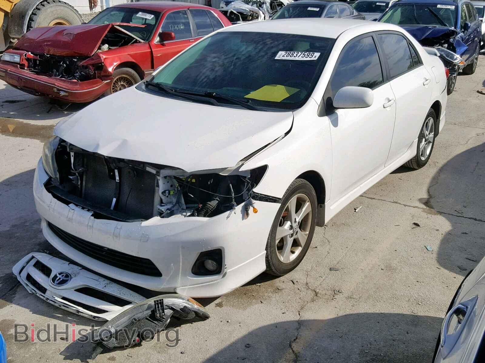 2011 TOYOTA COROLLA BA - VIN: 2T1BU4EE3BC715744 - Photo 2