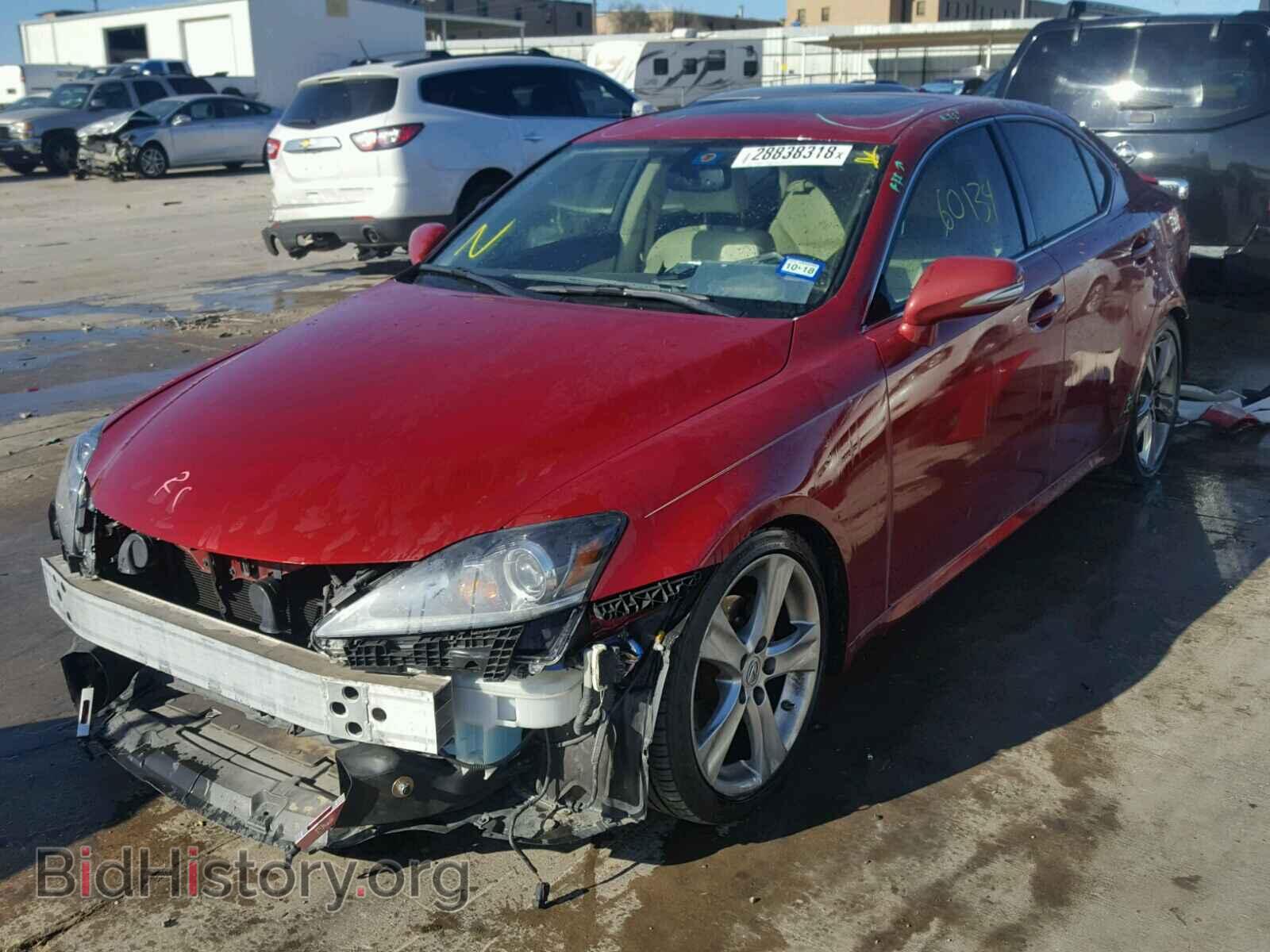 2012 LEXUS IS250 - VIN: JTHBF5C27C2103067 - Фото 2