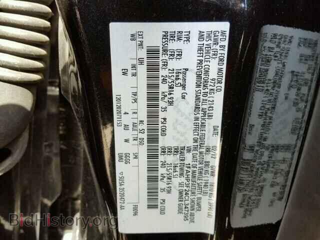 2012 FORD FOCUS - VIN: 1FAHP3F24CL347395 - Photo 10
