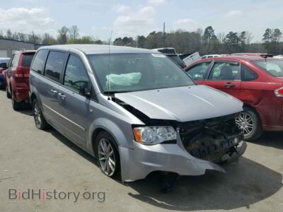 2014 Dodge CARAVAN Grand Cara, серебристый — VIN 2C4RDGBG1ER193755, Copart