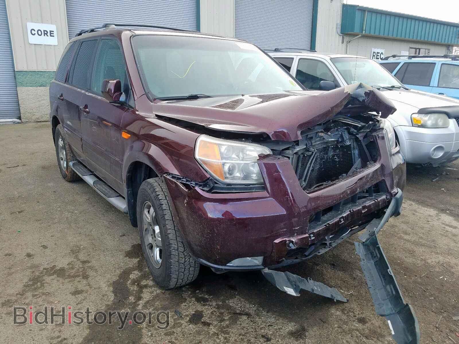 Фотография 5FNYF28308B000329 - HONDA PILOT 2008