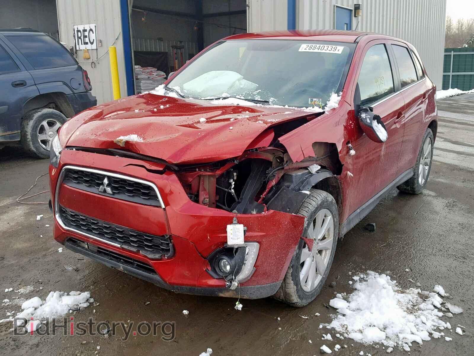 2015 MITSUBISHI OUTLANDER - VIN: 4A4AR4AU2FE001478 - Фото 2