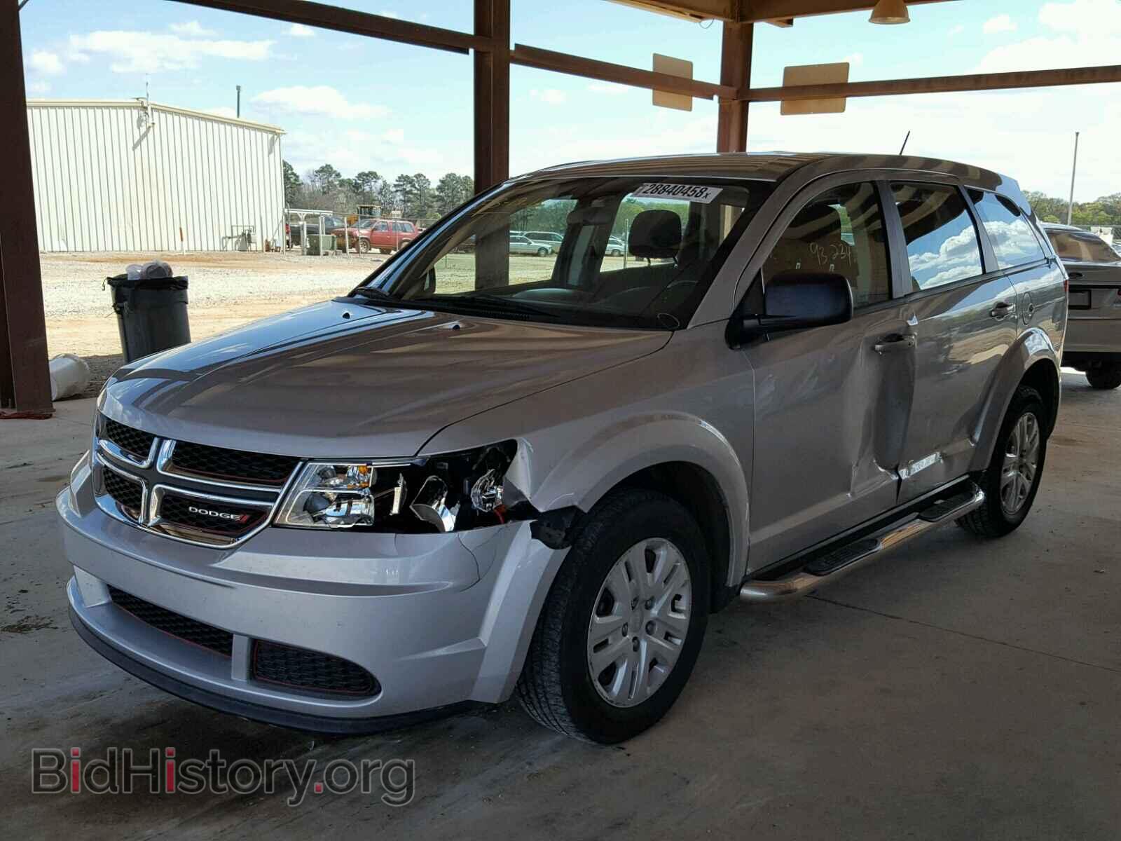 2013 DODGE JOURNEY - VIN: 3C4PDCAB1DT701112 - Фото 2