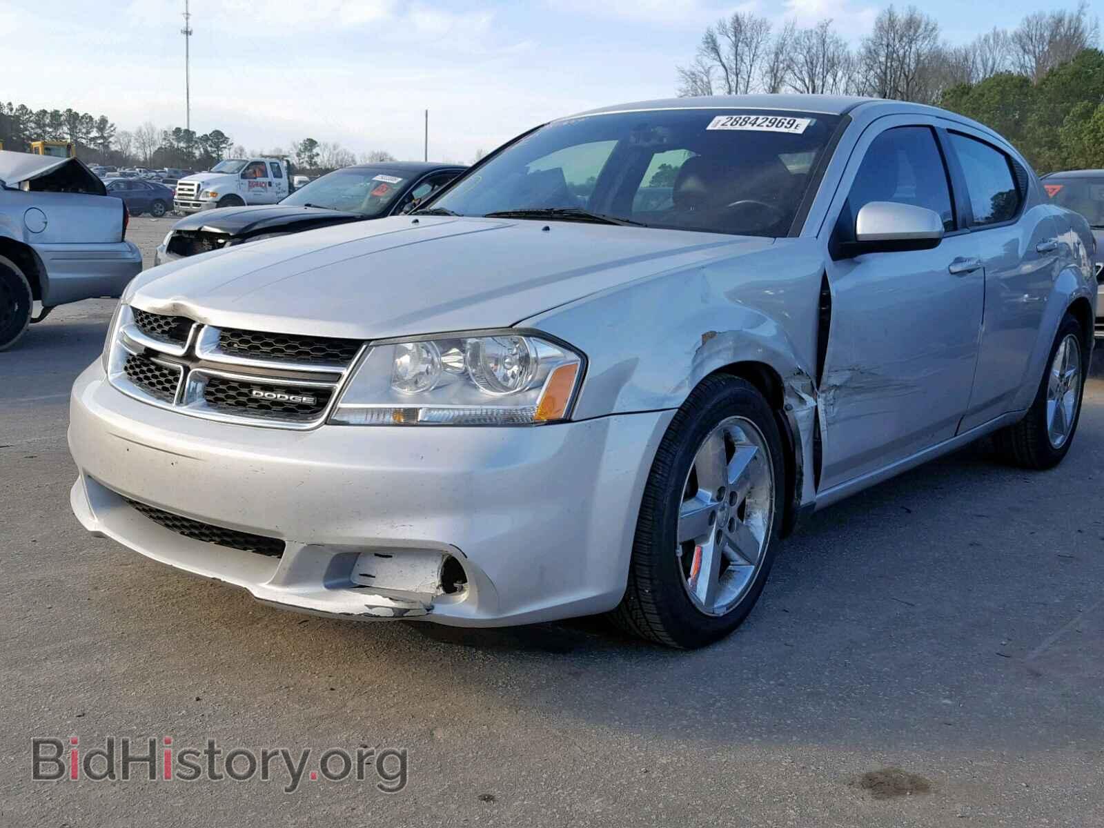 2011 DODGE AVENGER - VIN: 1B3BD2FG5BN598400 - Фото 2