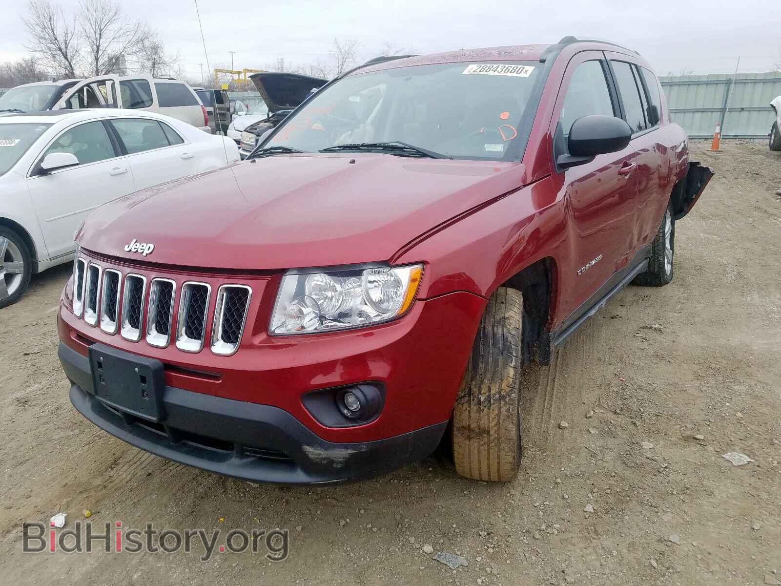 2012 JEEP COMPASS - VIN: 1C4NJDEB6CD698003 - Photo 2
