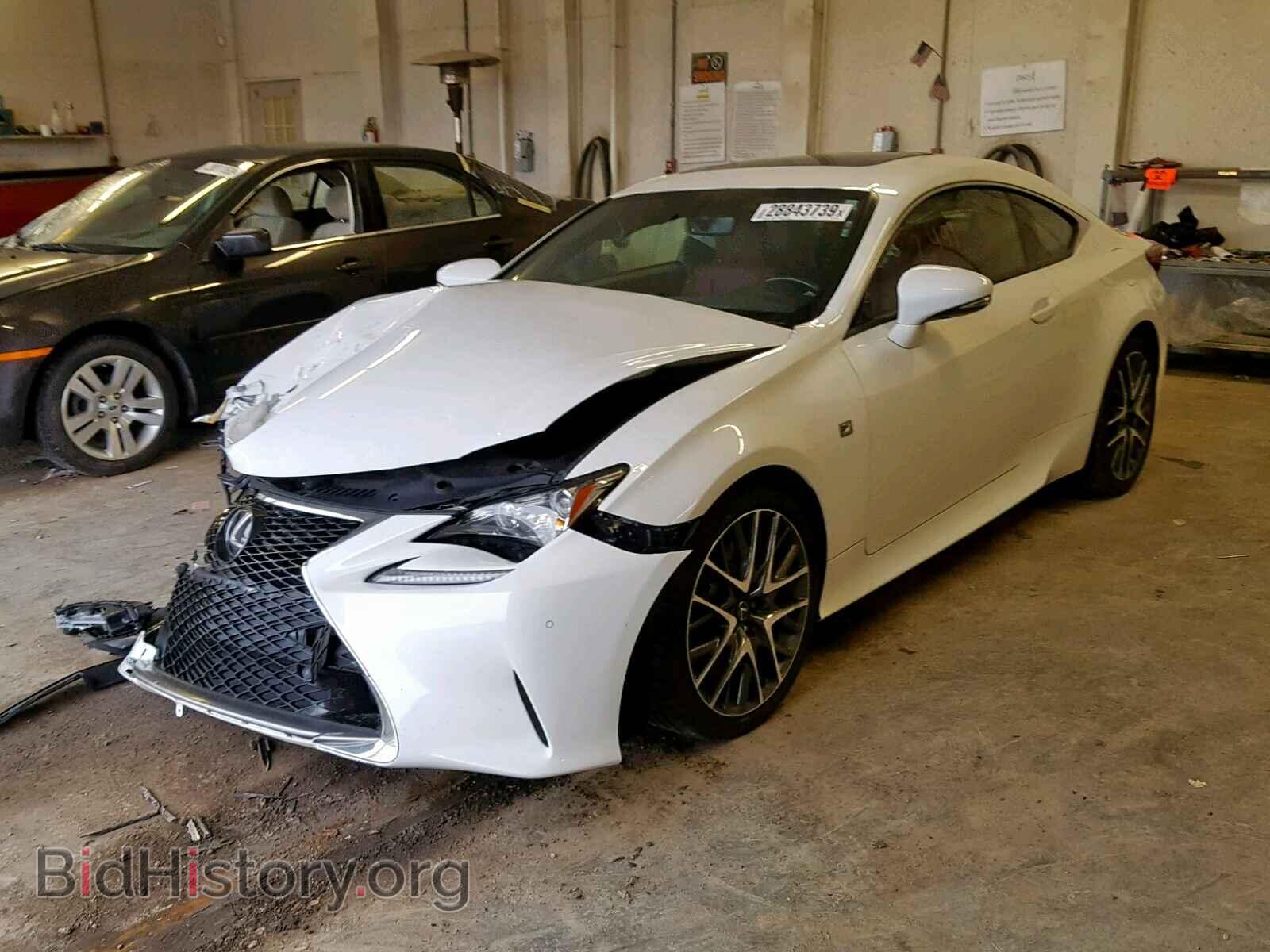2016 LEXUS RC - VIN: JTHHA5BC7G5004272 - Фото 2