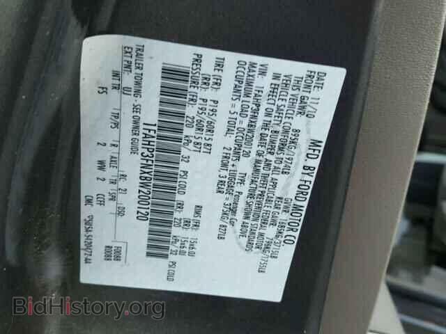 2011 FORD FOCUS - VIN: 1FAHP3FNXBW200120 - Фото 10