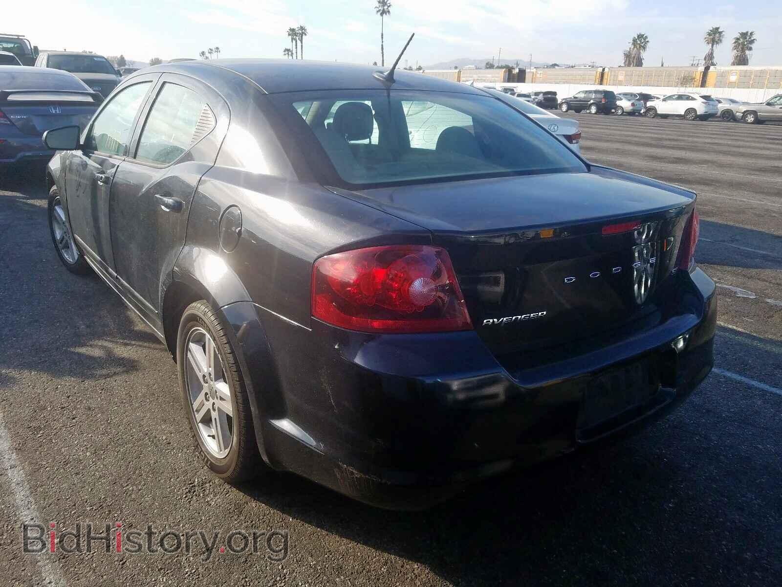 2013 DODGE AVENGER - VIN: 1C3CDZCB6DN663055 - Photo 3