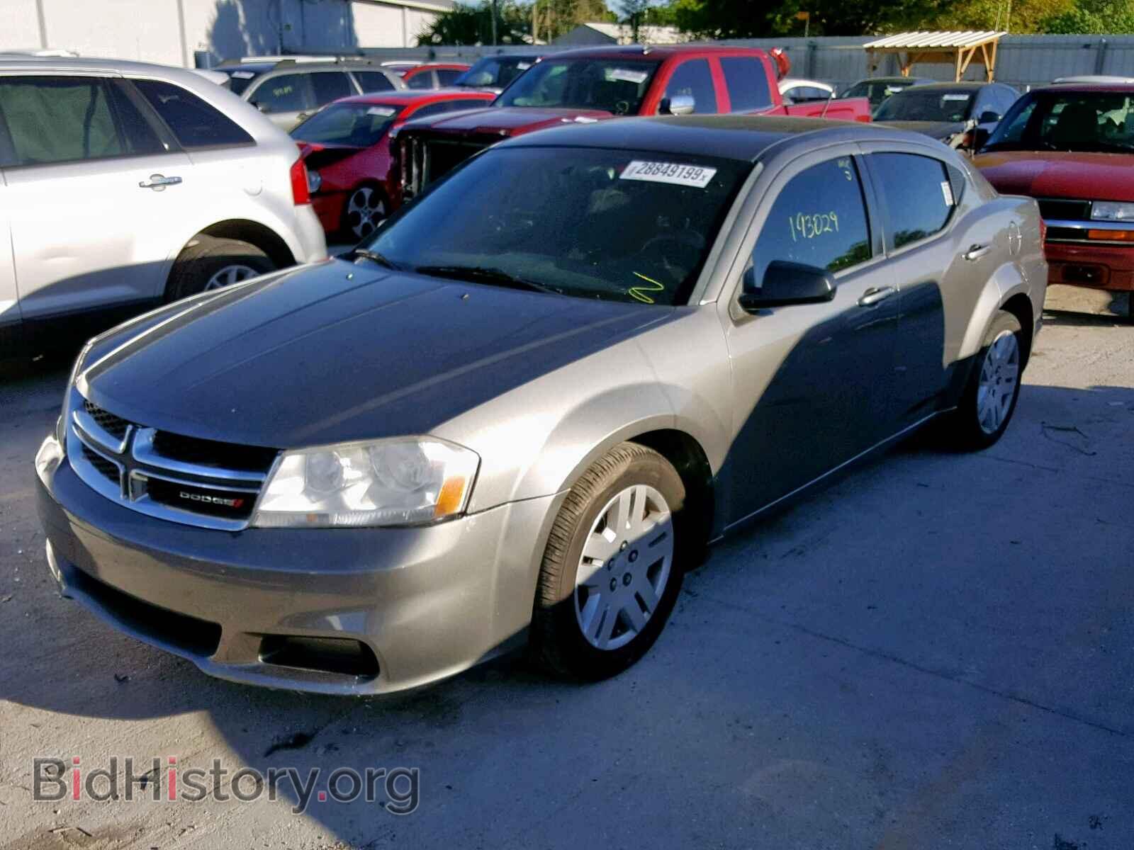 2013 DODGE AVENGER - VIN: 1C3CDZAB2DN575722 - Фото 2