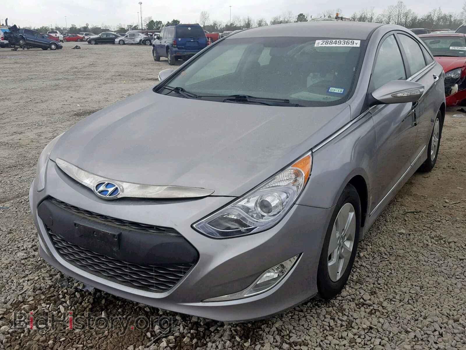 2012 HYUNDAI SONATA - VIN: KMHEC4A44CA021966 - Photo 2