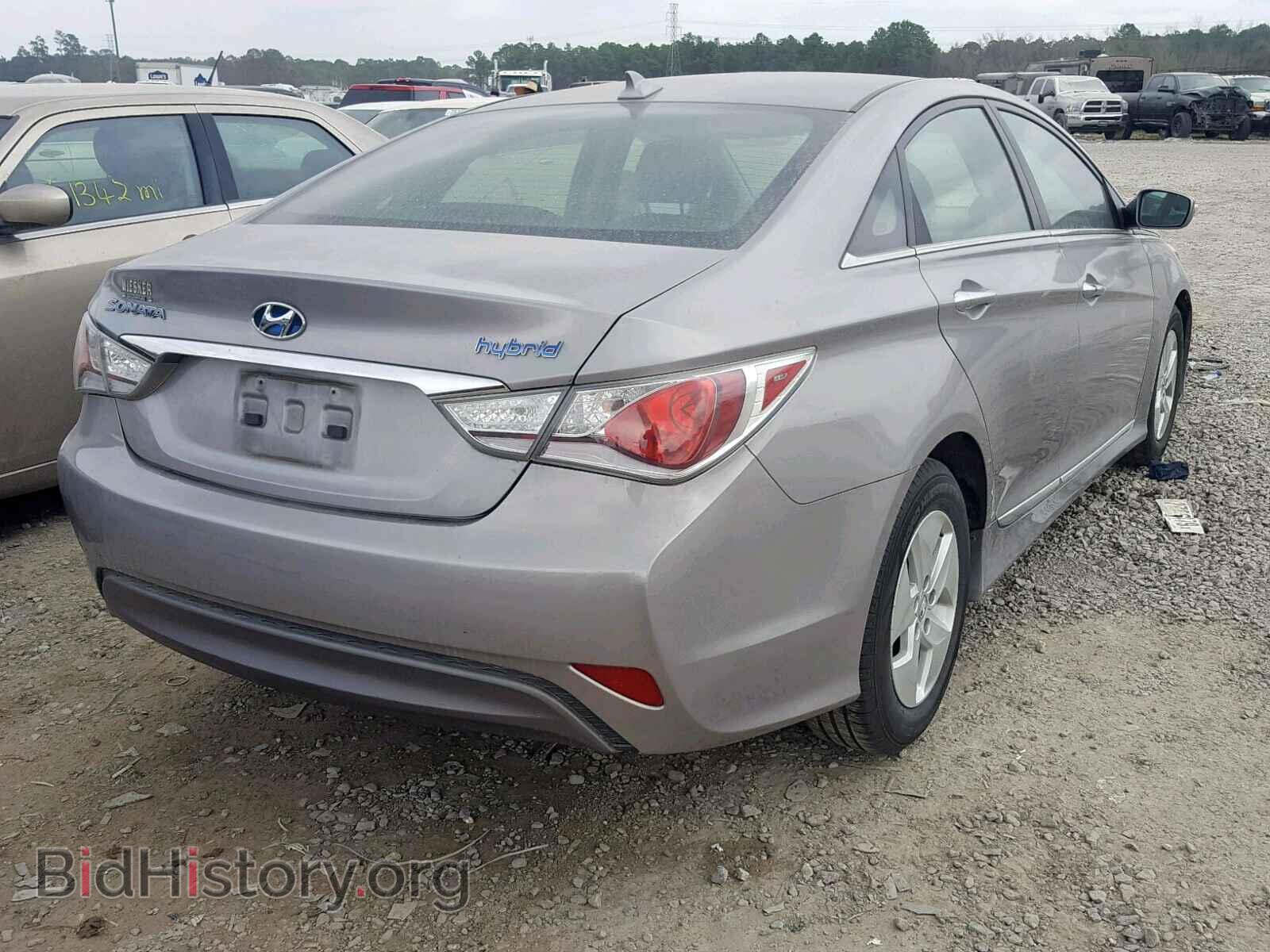 2012 HYUNDAI SONATA - VIN: KMHEC4A44CA021966 - Photo 4