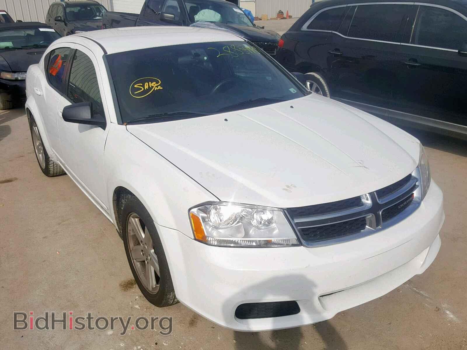 Фотография 1C3CDZAB0DN713080 - DODGE AVENGER 2013