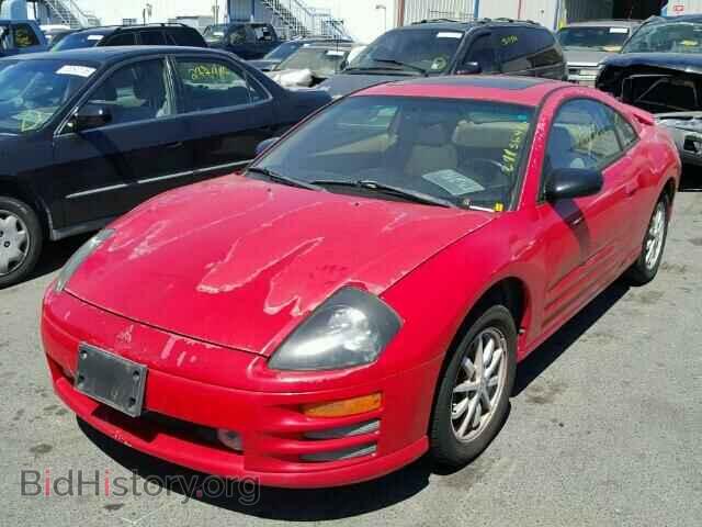 2000 MITSUBISHI ECLIPSE - VIN: 4A3AC44G2YE048590 - Фото 2