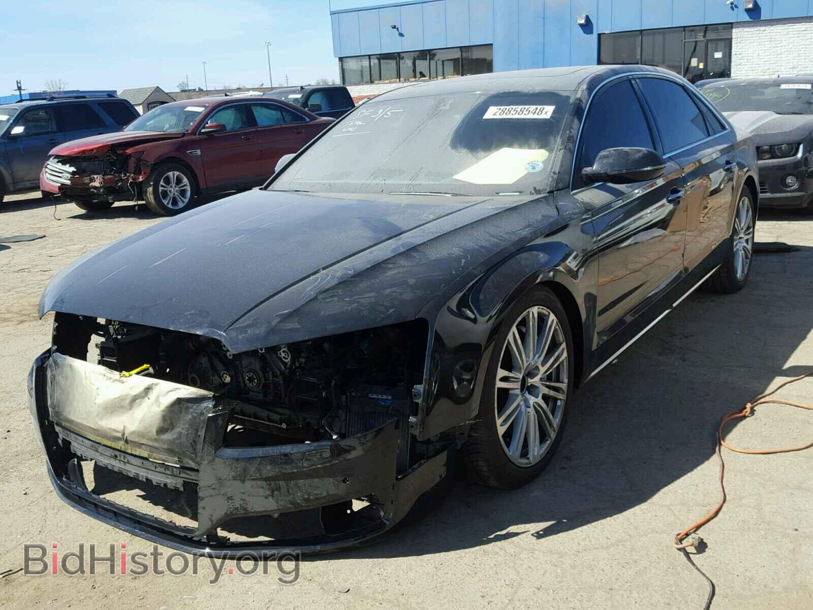 2015 AUDI A8 - VIN: WAU3GAFD2FN022602 - Фото 2