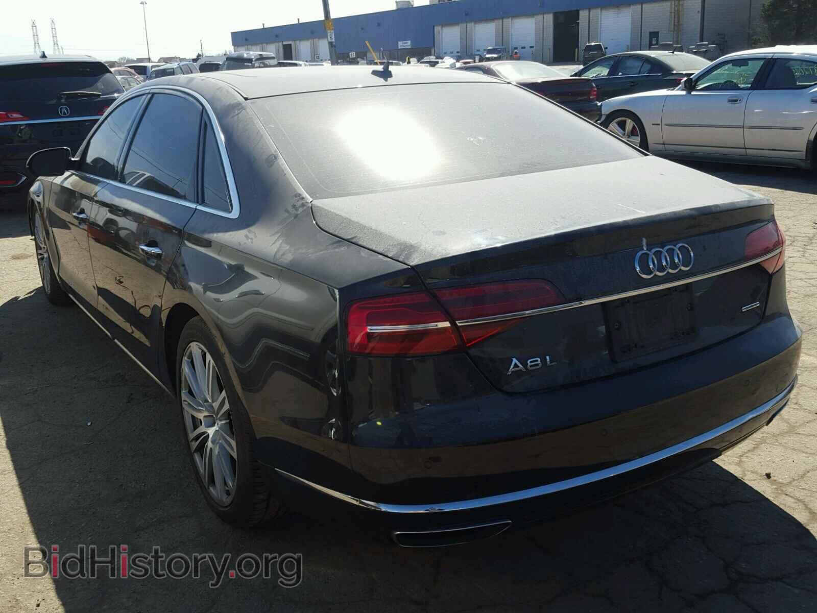 2015 AUDI A8 - VIN: WAU3GAFD2FN022602 - Фото 3