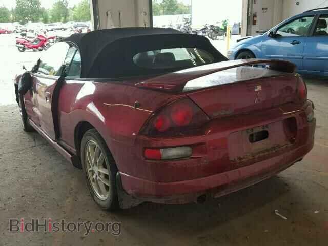 2001 MITSUBISHI ECLIPSE - VIN: 4A3AE55H91E008827 - Фото 3