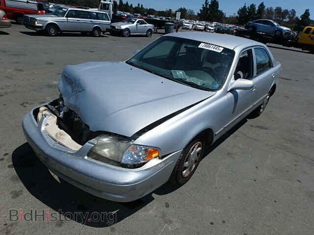 2000 MAZDA 626 - VIN: 1YVGF22C8Y5138295 - Фото 2