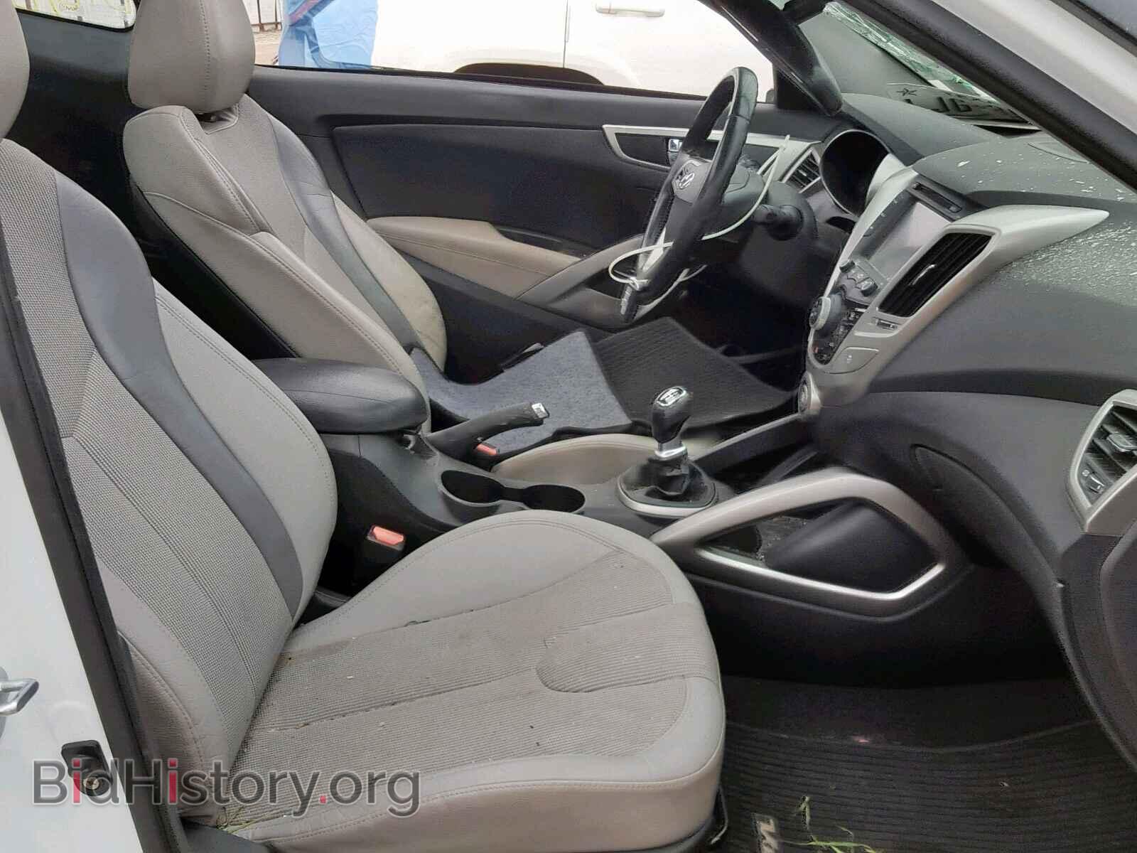 2012 HYUNDAI VELOSTER - VIN: KMHTC6AD5CU023064 - Фото 5